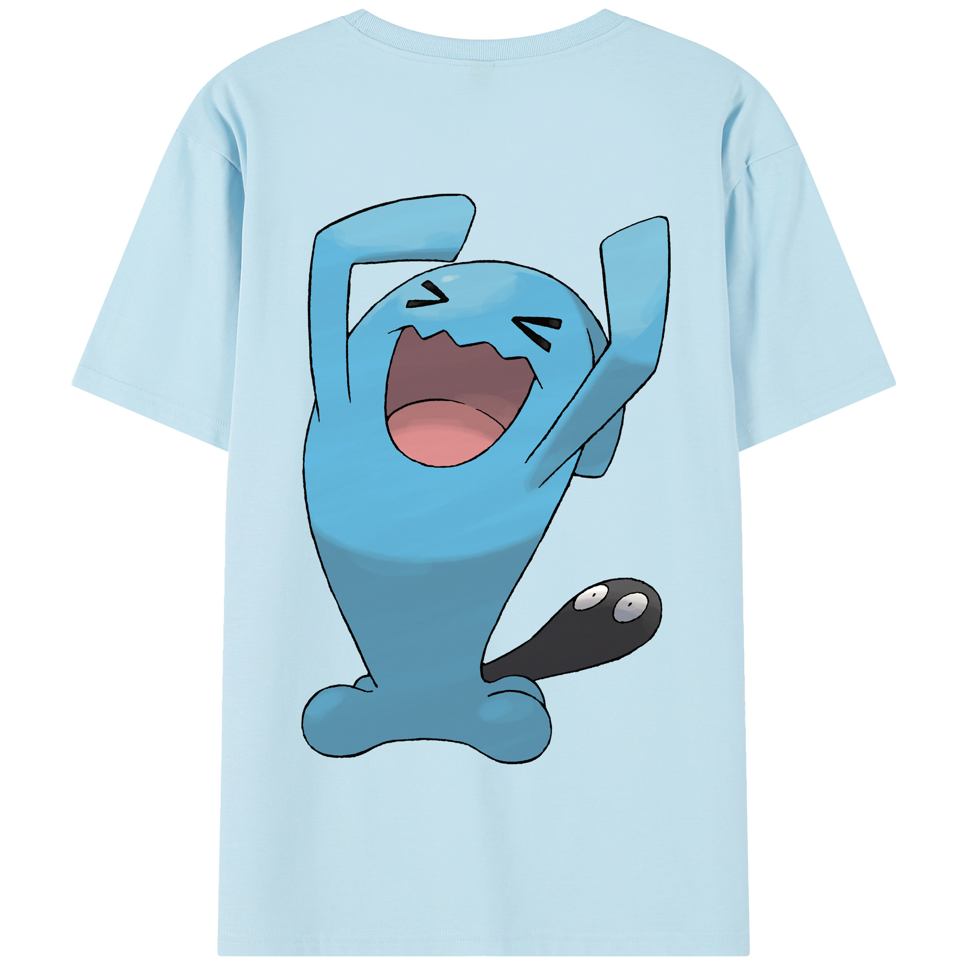 （画像用） ポケットモンスター Pokémon 綿100％半袖Tシャツ（背面プリント）